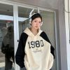 Style Core Aesthetics, New Style Trends - Y2K Oversized Patchwork Hoodie