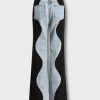 Style Core Aesthetics, New Style Trends - Y2K Wave Panel Jeans
