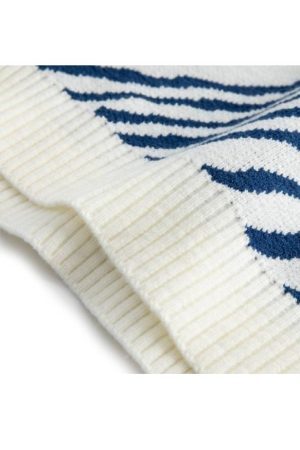 Style Core Aesthetics, New Style Trends Annual Rings Jacquard Sweater