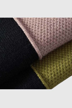 Style Core Aesthetics, New Style Trends Color Block Knitted Sweater