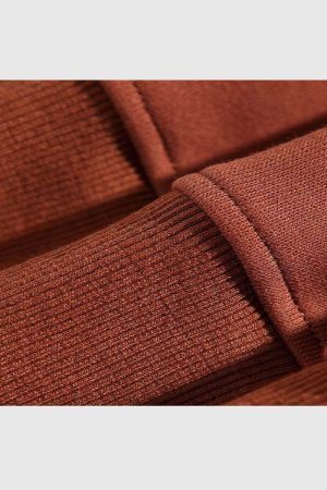 Style Core Aesthetics, New Style Trends Color-Block Polo Sweatshirt