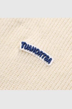 Style Core Aesthetics, New Style Trends Color-Contrast Sweater