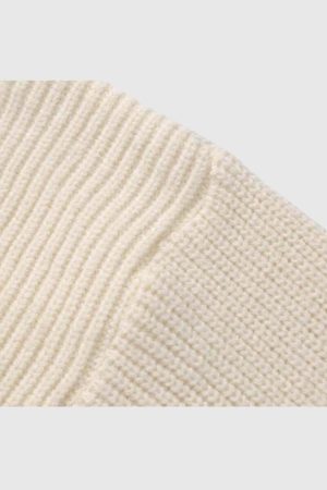 Style Core Aesthetics, New Style Trends Color-Contrast Sweater