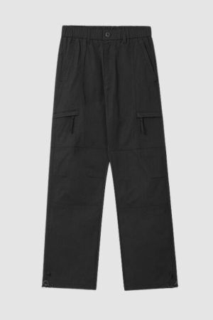 Style Core Aesthetics, New Style Trends Functional Style Straight Leg Cargo Pants