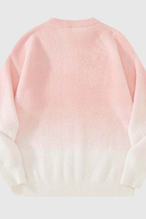 Style Core Aesthetics, New Style Trends Gradient Knit Pullover