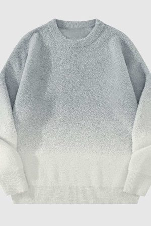 Style Core Aesthetics, New Style Trends Gradient Knit Pullover