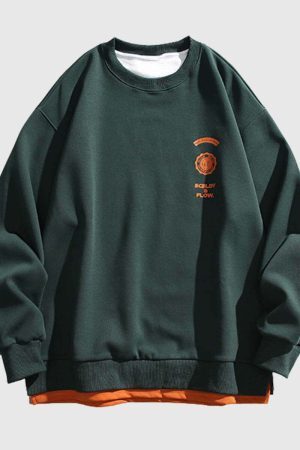 Style Core Aesthetics, New Style Trends Graphic Cityboy Pullover
