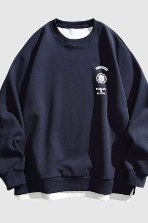 Style Core Aesthetics, New Style Trends Graphic Cityboy Pullover