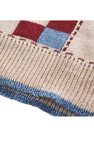 Style Core Aesthetics, New Style Trends Heart embroidered knitted sweater