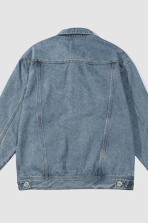 Style Core Aesthetics, New Style Trends Label Design Denim Jacket