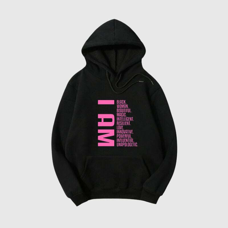 Style Core Aesthetics, New Style Trends Letter Pattern Printed Hoodies