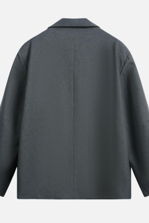 Style Core Aesthetics, New Style Trends Patchwork Design Retro Blazer