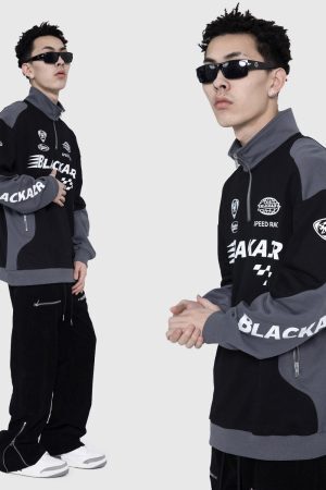 Style Core Aesthetics, New Style Trends Racing Style Sweatshirt