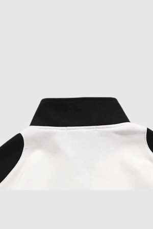 Style Core Aesthetics, New Style Trends Racing Style Zip Sweatshirt