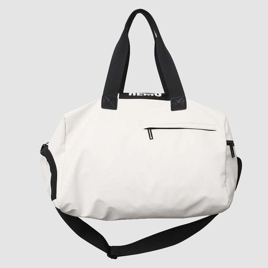 Style Core Aesthetics, New Style Trends Solid Color Gym Bag