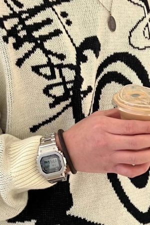 Style Core Aesthetics, New Style Trends Street Chic Artistic Knit Sweater