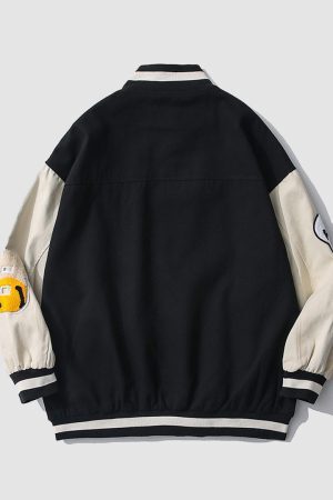 Style Core Aesthetics, New Style Trends Street Patch Varsity Jackets