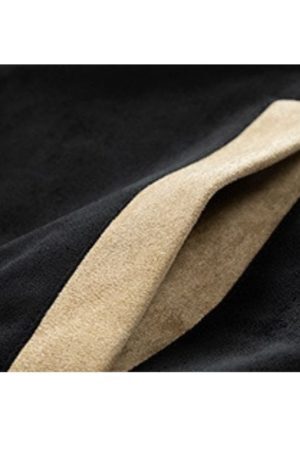 Style Core Aesthetics, New Style Trends Street-Style Embroidered  Suede Baseball Jacket
