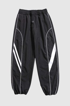Style Core Aesthetics, New Style Trends Stylish Elastic Waist Casual Pants