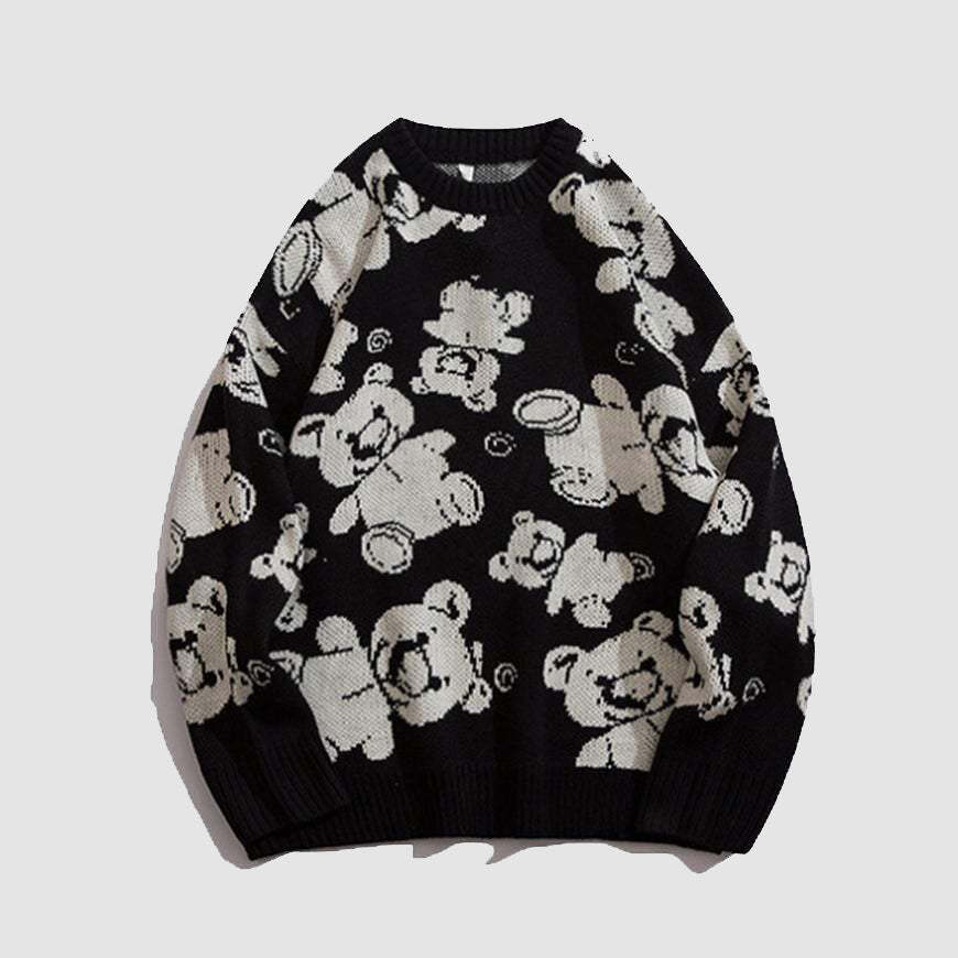 Style Core Aesthetics, New Style Trends Teddy Bear Knitted Sweater