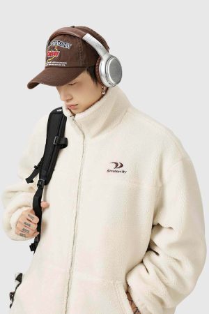 Style Core Aesthetics, New Style Trends Teddy Fleece Coat