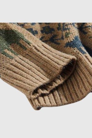 Style Core Aesthetics, New Style Trends Tribal Pattern Pullover
