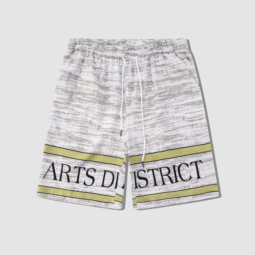 Style Core Aesthetics, New Style Trends Two Piece Vintage Print Shirt + Beach Shorts
