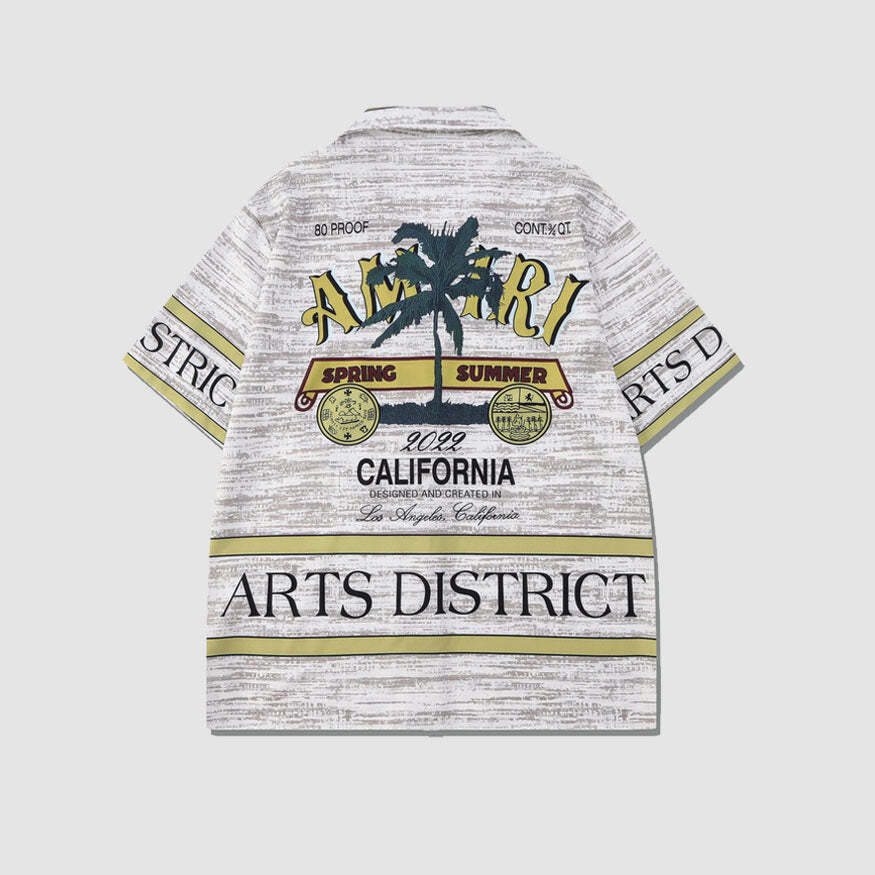Style Core Aesthetics, New Style Trends Two Piece Vintage Print Shirt + Beach Shorts