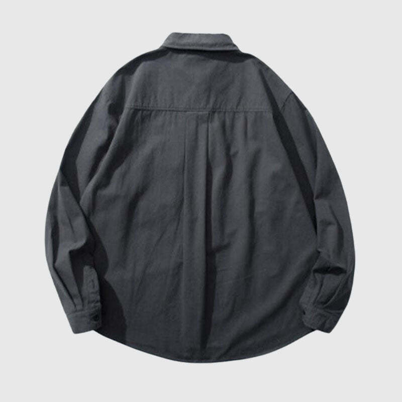 Style Core Aesthetics, New Style Trends Vintage Contrast Patchwork Shirts