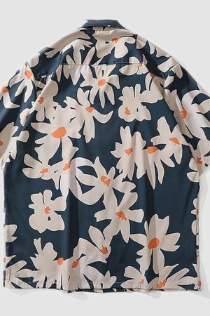 Style Core Aesthetics, New Style Trends Vintage Daisy Summer Shirts
