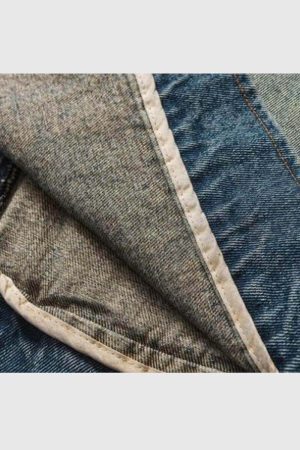 Style Core Aesthetics, New Style Trends Vintage Embroidered Denim Jacket
