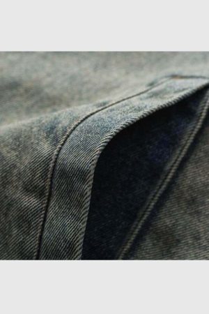 Style Core Aesthetics, New Style Trends Vintage Embroidered Denim Jacket