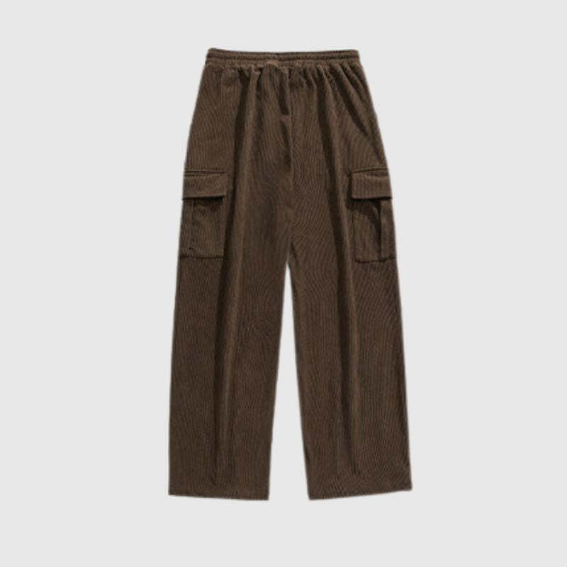 Style Core Aesthetics, New Style Trends Vintage Loose-Fit Japanese Corduroy Pants