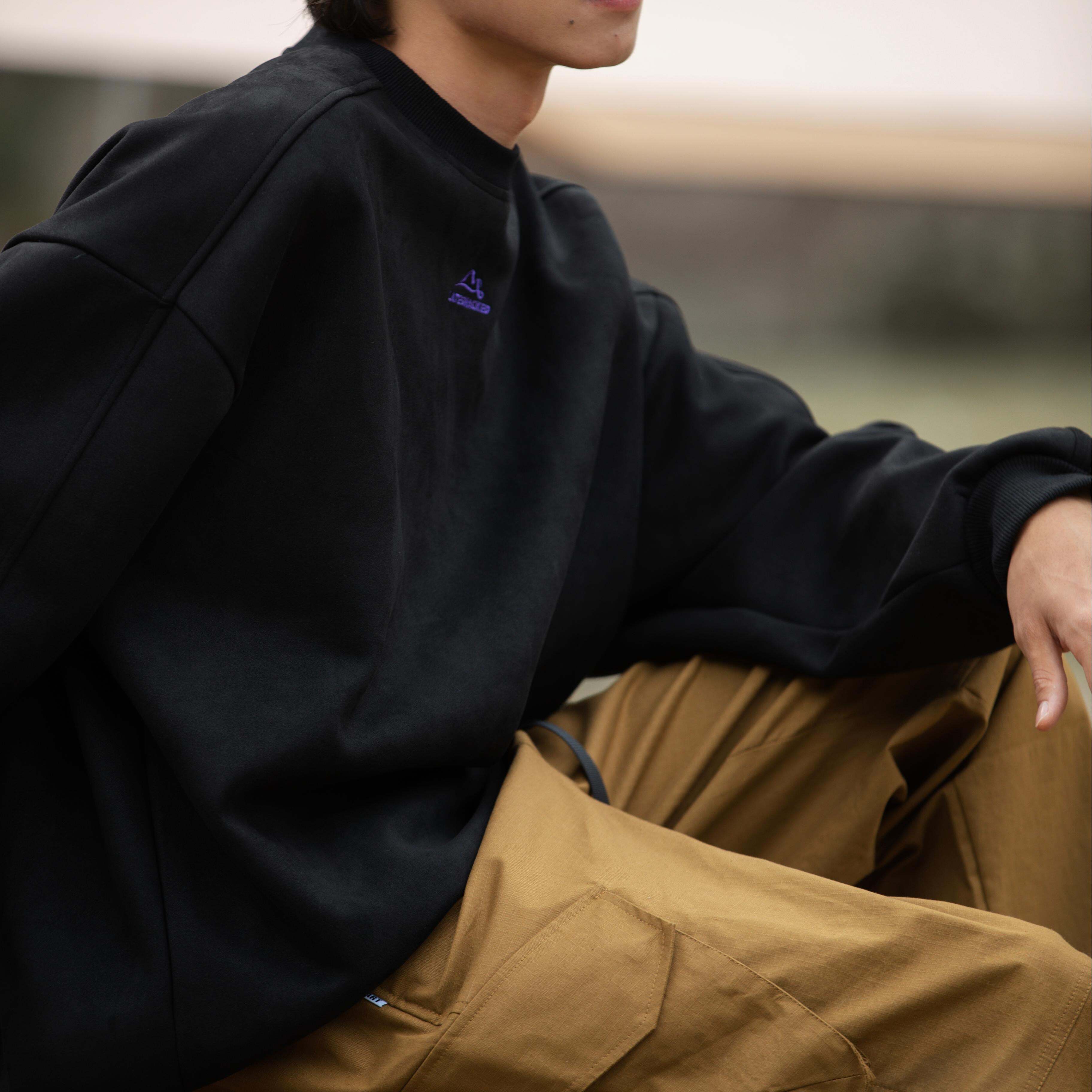 Style Core Aesthetics, New Style Trends Vintage Mountain Logo Fleece Sweatshirt