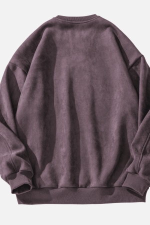 Style Core Aesthetics, New Style Trends Vintage Mountain Logo Fleece Sweatshirt