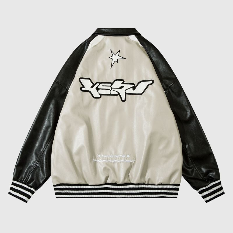 Style Core Aesthetics, New Style Trends Vintage Original Loose Fit Leather Jacket