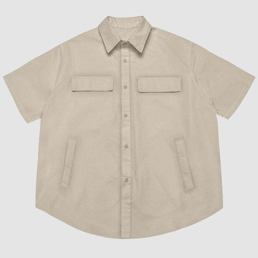 Style Core Aesthetics, New Style Trends Vintage Oversized Solid Shirts