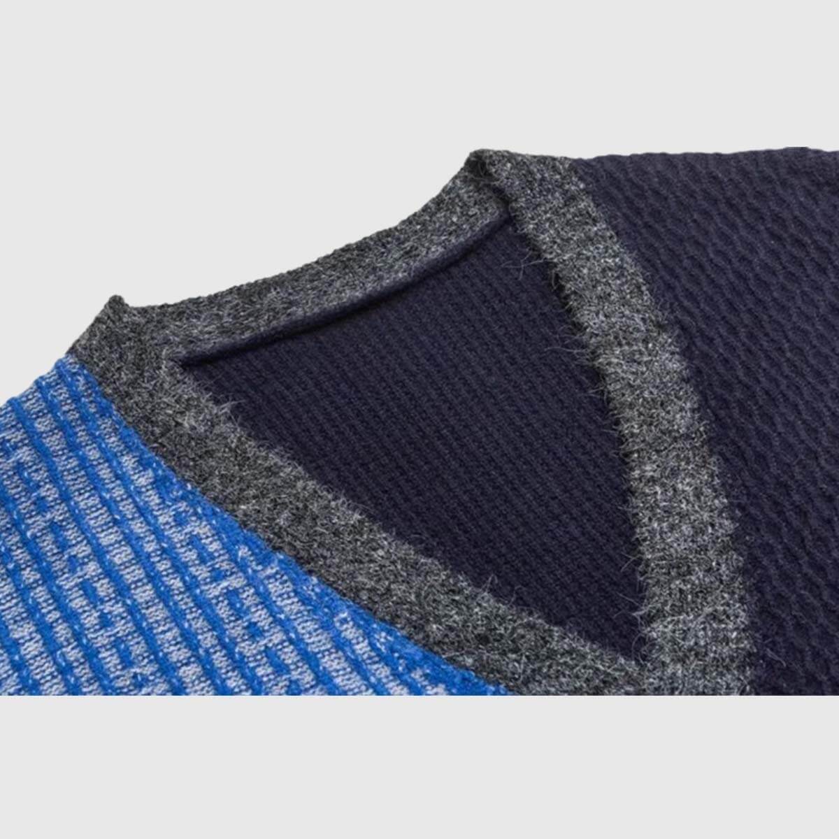 Style Core Aesthetics, New Style Trends Vintage Patchwork Knit Cardigan