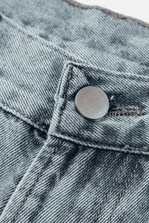 Style Core Aesthetics, New Style Trends Vintage Washed Paint-Splatter Jeans
