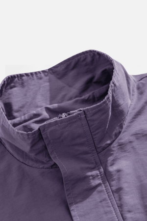 Style Core Aesthetics, New Style Trends Waterproof Textured Half-Zip Tactical Jacket