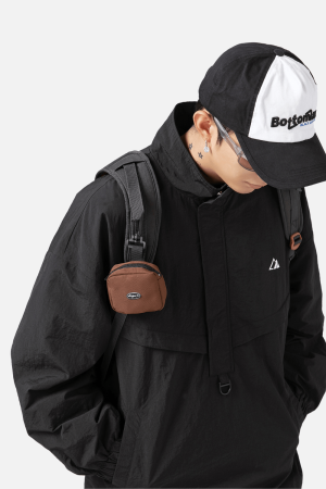 Style Core Aesthetics, New Style Trends Waterproof Textured Half-Zip Tactical Jacket